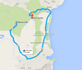 From Fern Grotto to Wailua Falls